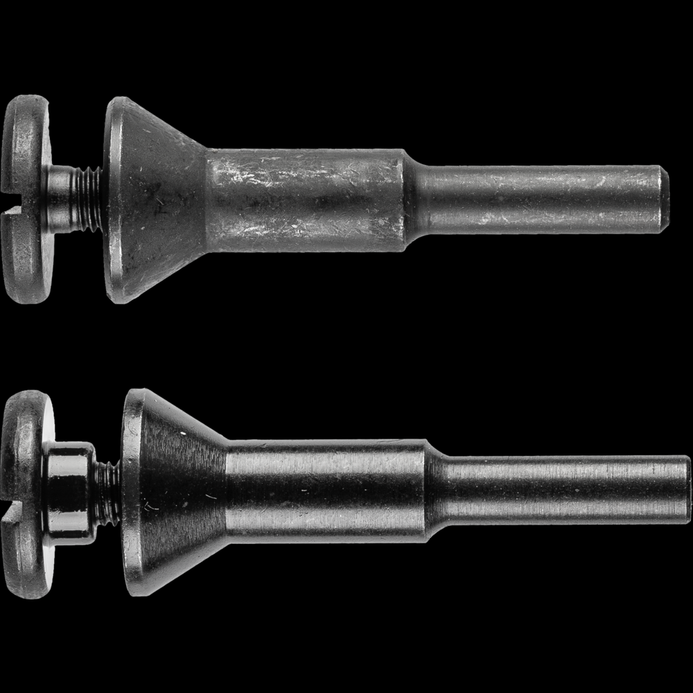 PFERD Die Grinder Mandrel Combo Pack, 1/4&#34; shank, 1/4&#34; & 3/8&#34; arbor, 3/4&#34; flange