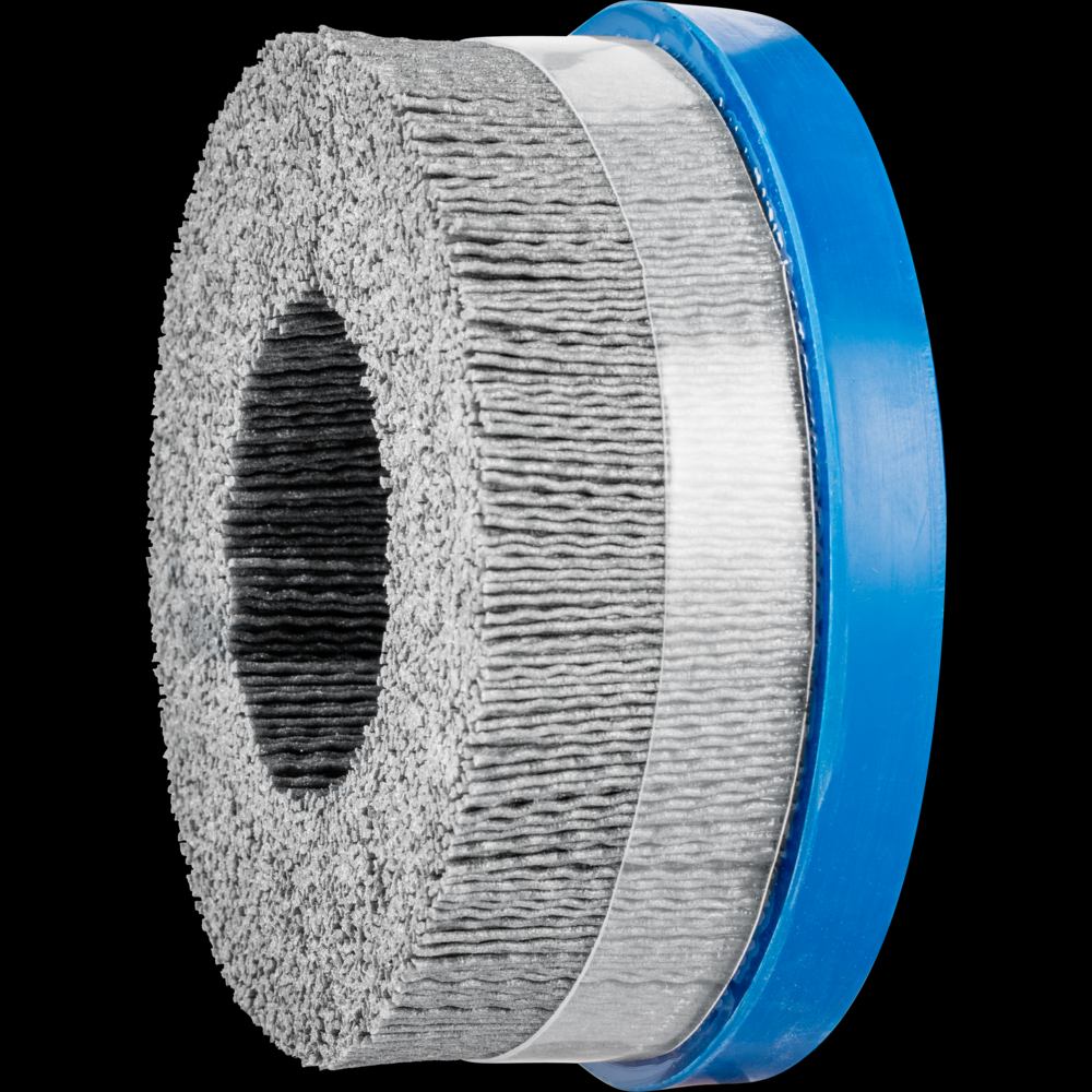 PFERD M-BRAD® Disc Brush 5&#34; Dia. .040/120 Grit Silicon Carbide 7/8&#34; Arbor