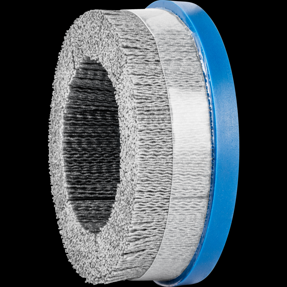 PFERD M-BRAD® Disc Brush 6&#34; Dia. .040/80 Grit Silicon Carbide 7/8&#34; Arbor
