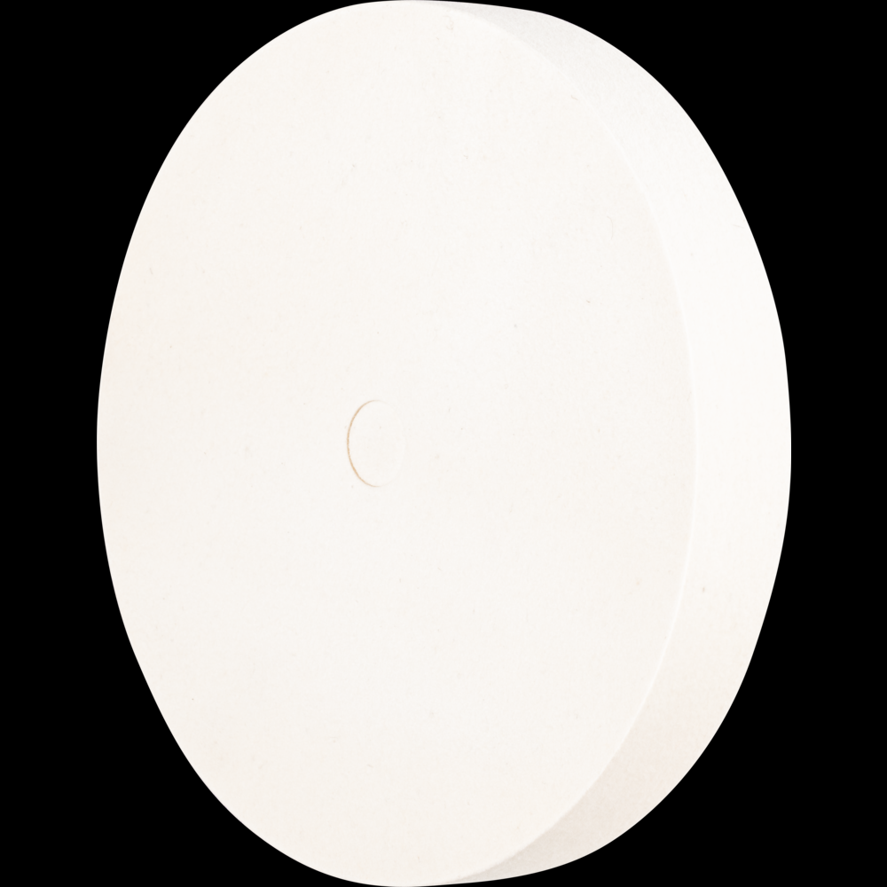 PFERD Felt Wheel, 8&#34; Dia, 1-1/4 Thick, 3/4&#34; Arbor Hole