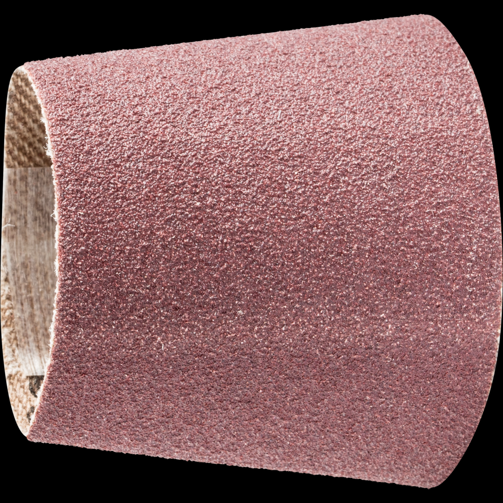 PFERD Spiral Band, 1-1/8&#34; x 7/8 x 2-3/16, Tapered Shape, 150 Grit, Aluminum oxide