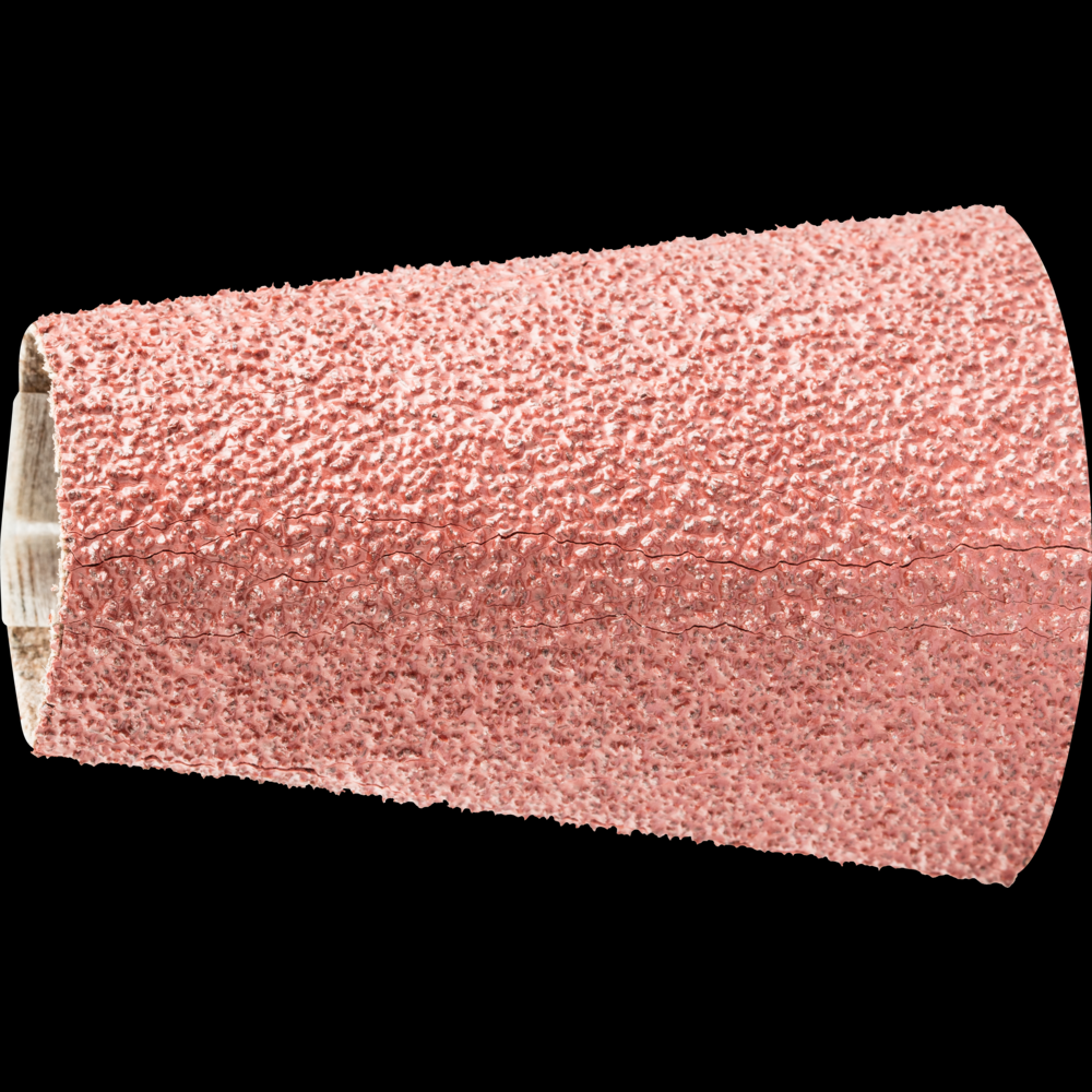 PFERD Spiral Band, 1-1/2&#34; x 7/8 x 2-3/8, Tapered Shape, 40 Grit, Aluminum oxide