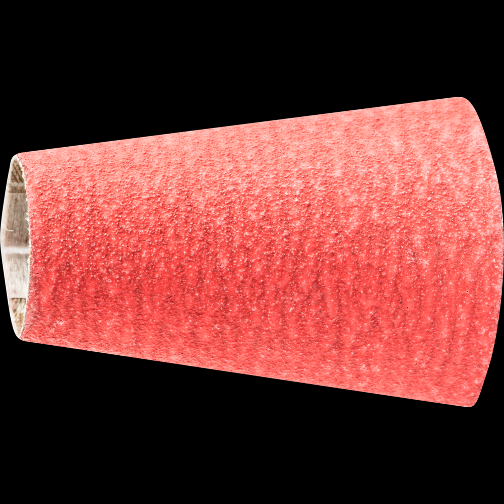 PFERD Spiral Band, 1-1/2&#34; x 7/8 x 2-3/8, Tapered Shape, 120 Grit,Ceramic oxide CO-COOL