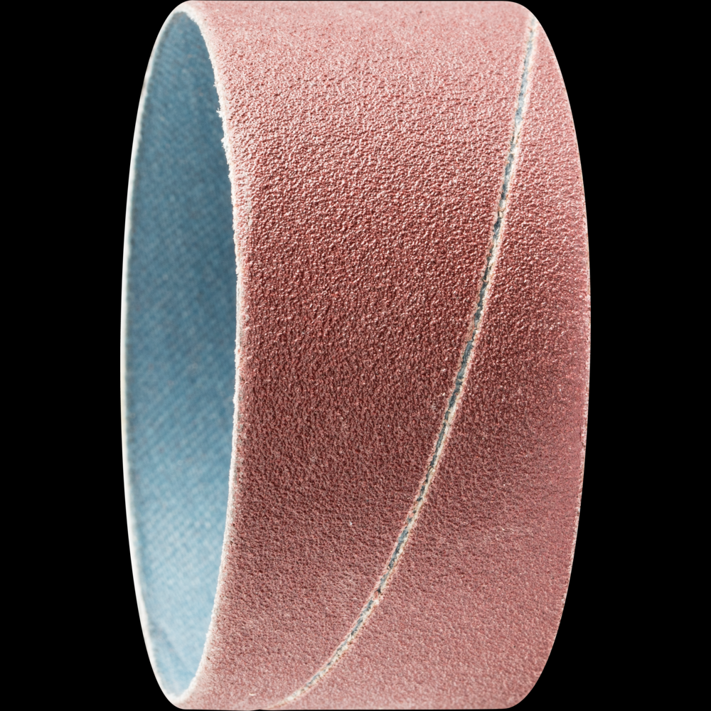 PFERD Spiral Band, 2-3/8&#34; x 1-1/8, Cylindrical Shape, 150 Grit, Aluminum oxide