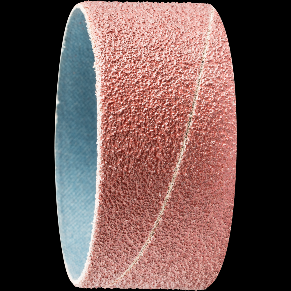 PFERD Spiral Band, 2-3/8&#34; x 1-1/8, Cylindrical Shape, 50 Grit, Aluminum oxide