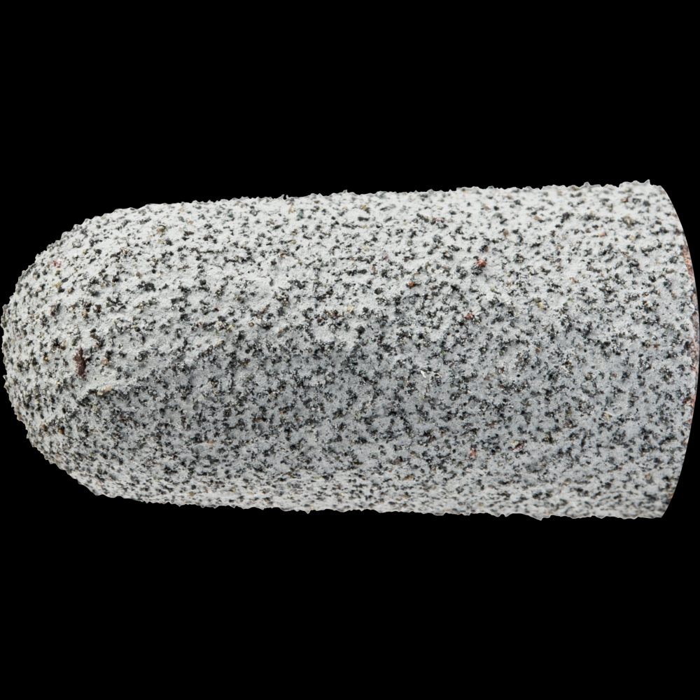 PFERD POLICAP® Seamless Abrasive Cap, 7/16&#34; x 1, Shape L, 80 Grit, SiC-COOL
