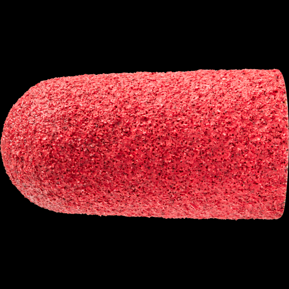 PFERD POLICAP® Seamless Abrasive Cap, 5/8&#34; x 1-1/4, Shape L, 80 Grit, Ceramic CO-COOL