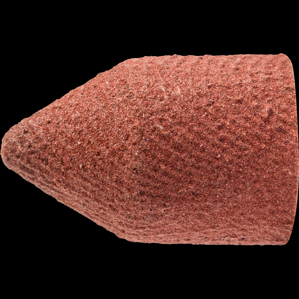 PFERD POLICAP® Seamless Abrasive Cap, 5/8&#34; x 1, Shape G, 280 Grit, Aluminum oxide
