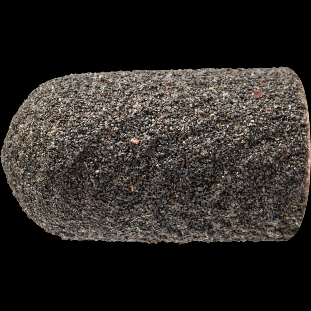 PFERD POLICAP® Seamless Abrasive Cap, 9/32&#34; x 1/2, Shape C, 150 Grit, Aluminum oxide