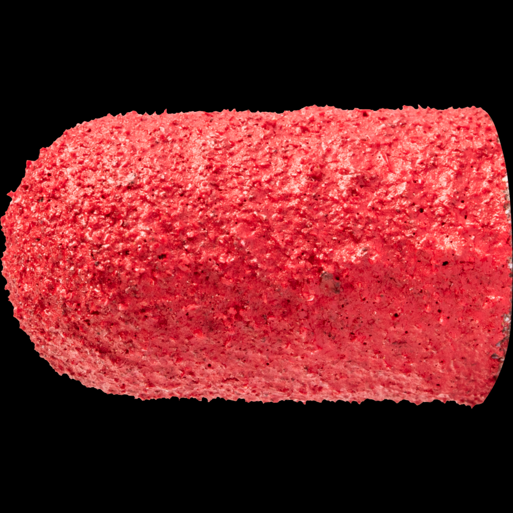 PFERD POLICAP® Seamless Abrasive Cap, 9/32&#34; x 1/2, Shape G, 120 Grit, Ceramic CO-COOL