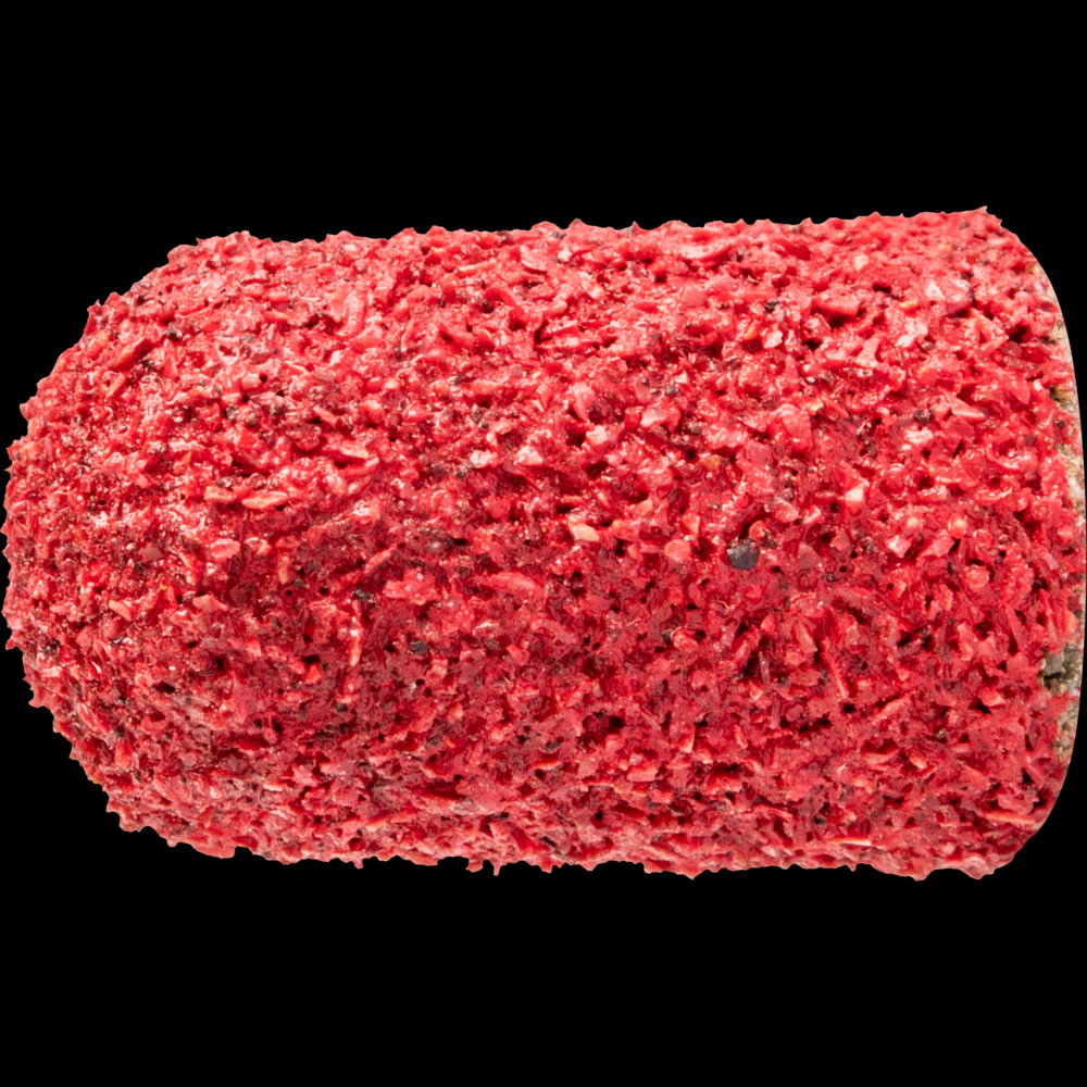 PFERD POLICAP® Seamless Abrasive Cap, 9/32&#34; x 1/2, Shape G, 80 Grit, Ceramic CO-COOL