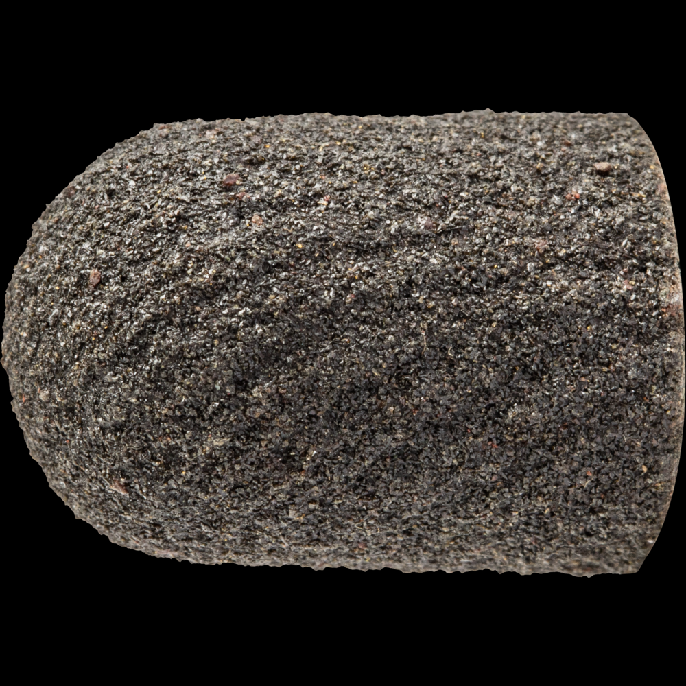 PFERD POLICAP® Seamless Abrasive Cap, 3/8&#34; x 5/8, Shape C, 150 Grit, Aluminum oxide