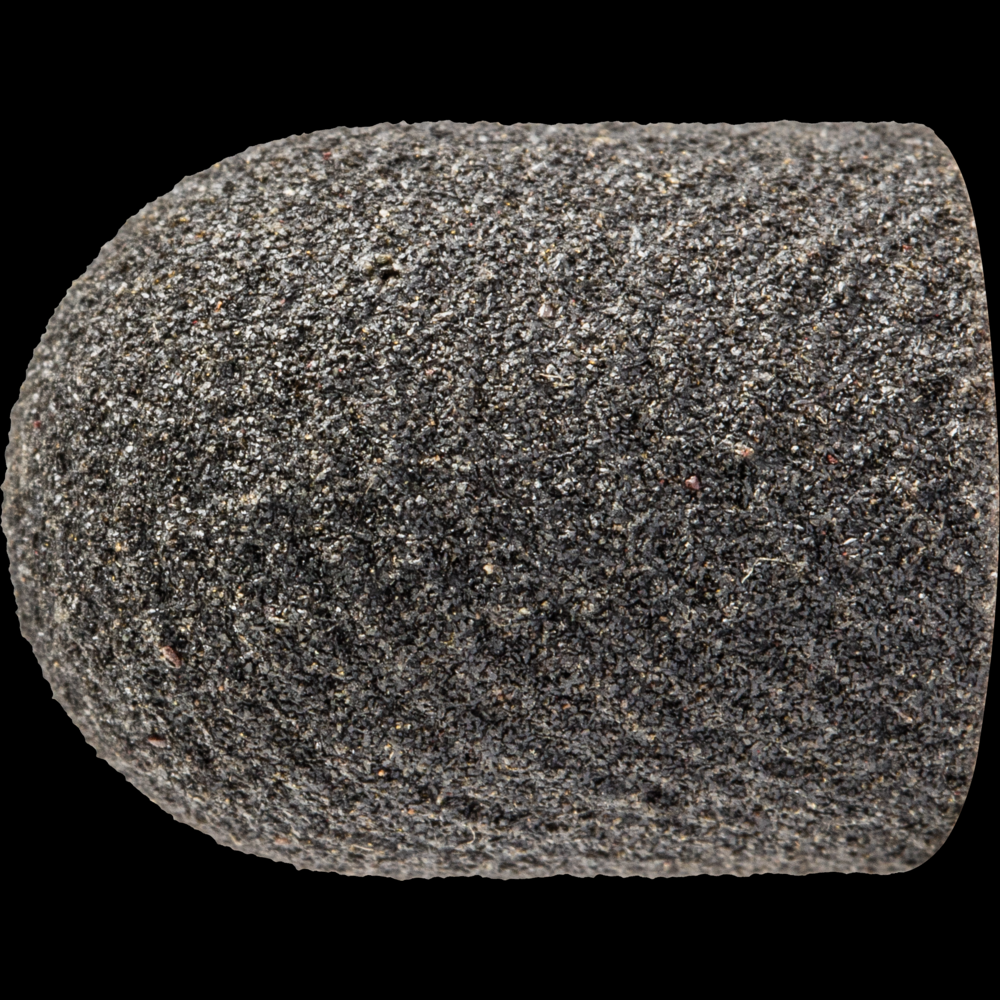 PFERD POLICAP® Seamless Abrasive Cap, 1/2&#34; x 11/16, Shape C, 150 Grit, Aluminum oxide