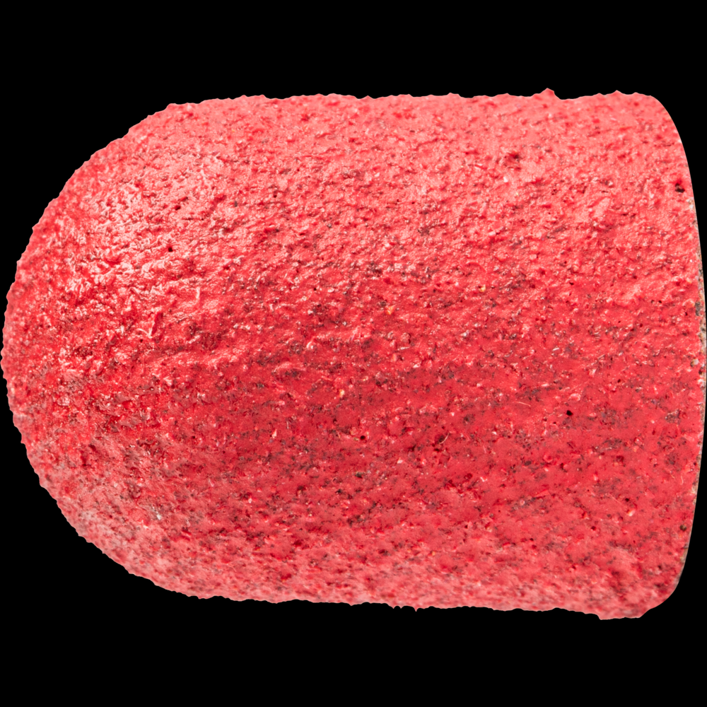 PFERD POLICAP® Seamless Abrasive Cap, 1/2&#34; x 11/16, Shape C, 120 Grit, Ceramic CO-COOL