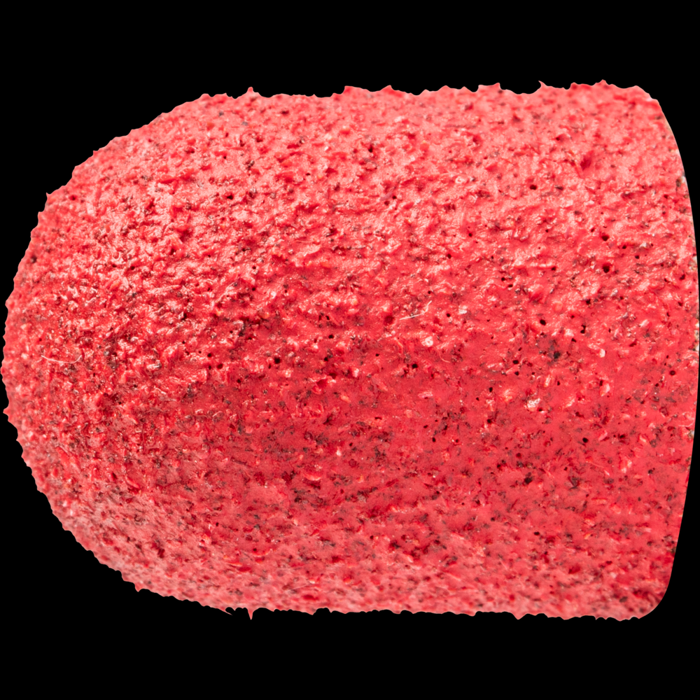 PFERD POLICAP® Seamless Abrasive Cap, 1/2&#34; x 11/16, Shape C, 80 Grit, Ceramic CO-COOL