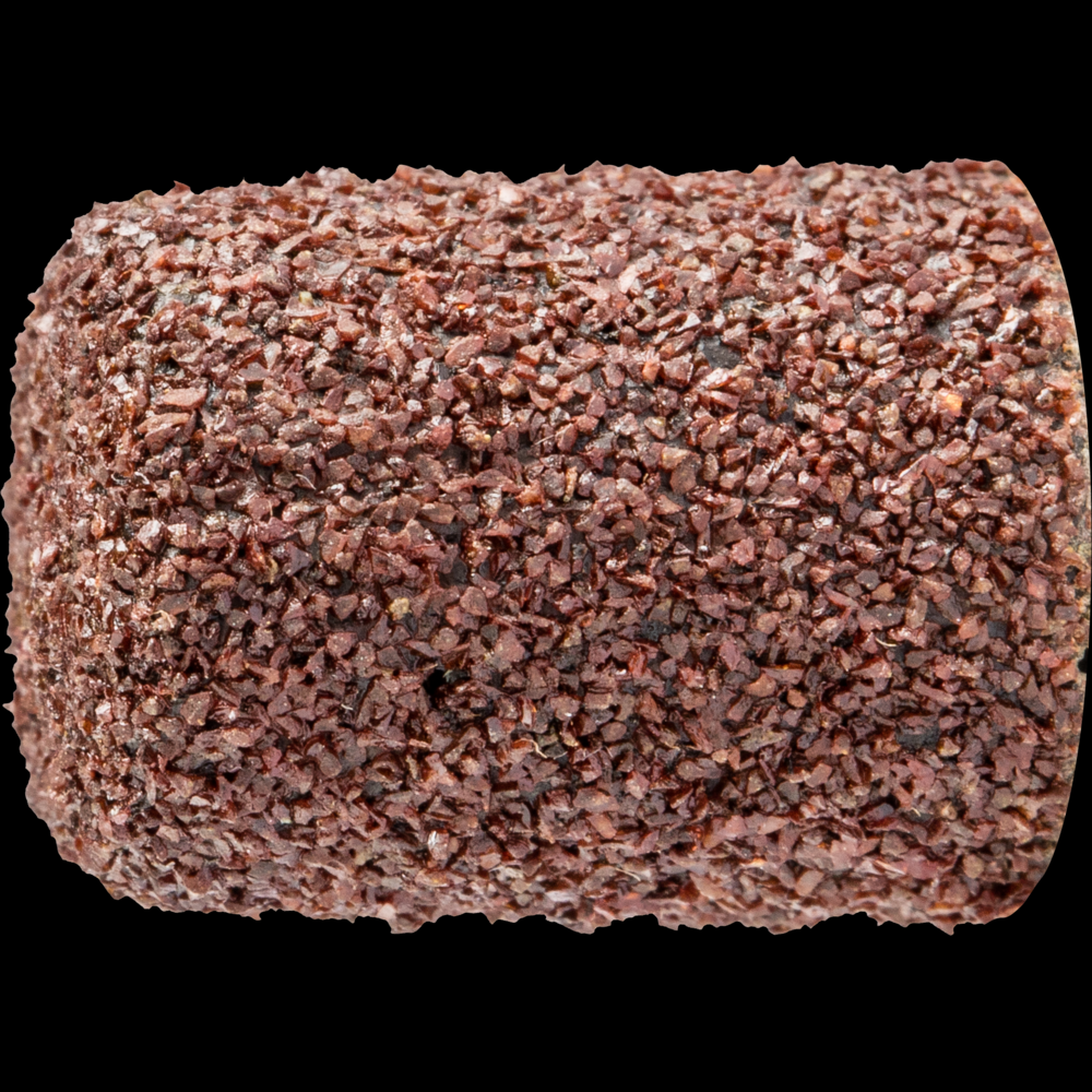 PFERD POLICAP® Seamless Abrasive Cap, 3/8&#34; x 5/8, Shape A, 60 Grit, Aluminum oxide
