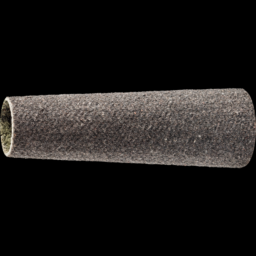 PFERD POLICAP® Seamless Abrasive Cone,5/16&#34; x 3-3/8,3/16&#34;Taper,150 Grit,Aluminum oxide