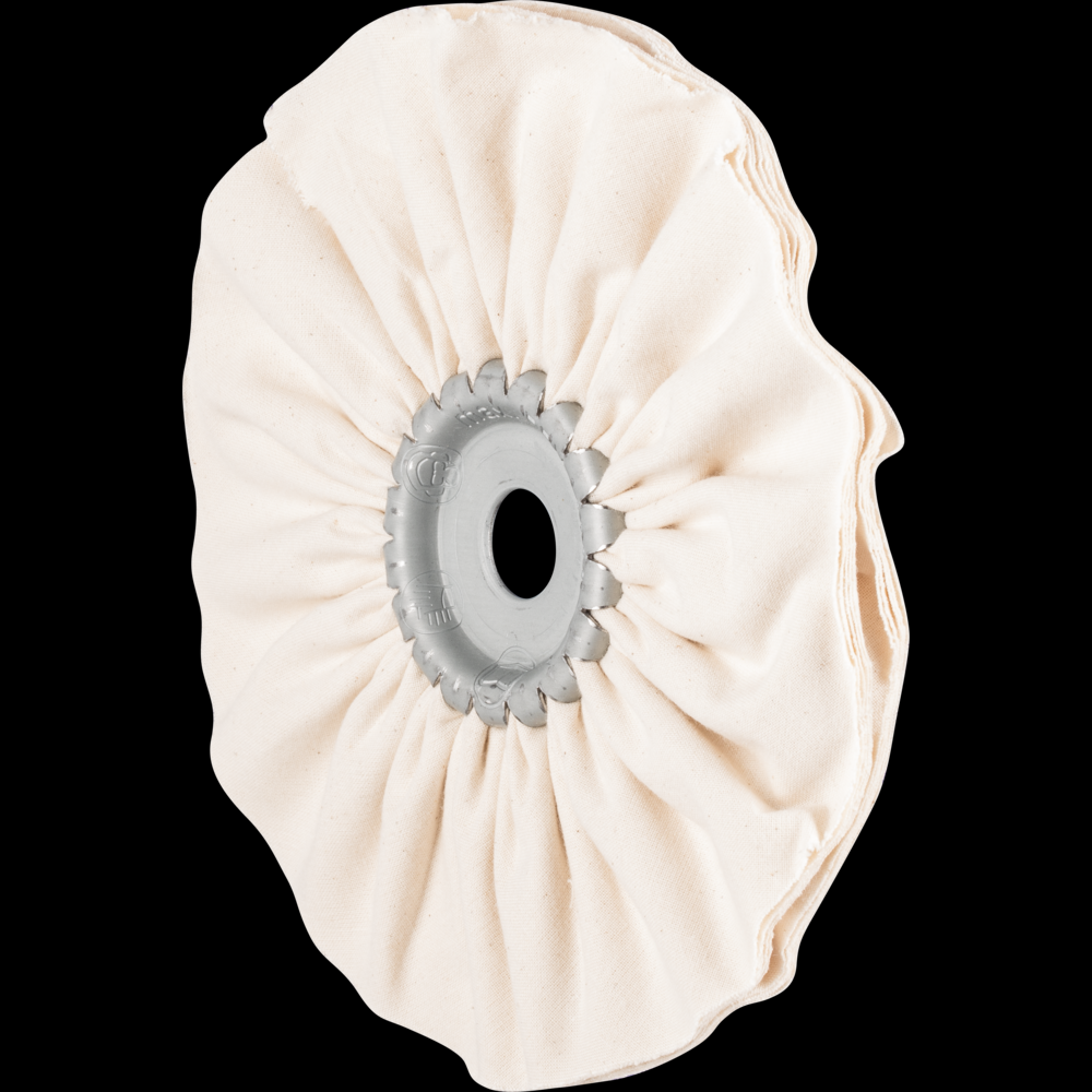 PFERD Cloth Ring, Soft Cloth, 8&#34; Dia, 3/8&#34; Face Width, 3/4&#34; Arbor Hole