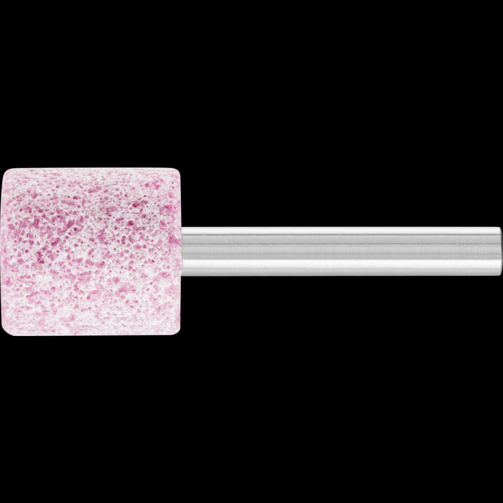 PFERD Vitrified Mounted Point, TOUGH, 3/4&#34; x 3/4, 80 Grit, A39,Ceramic Oxide,1/4&#34;Shank