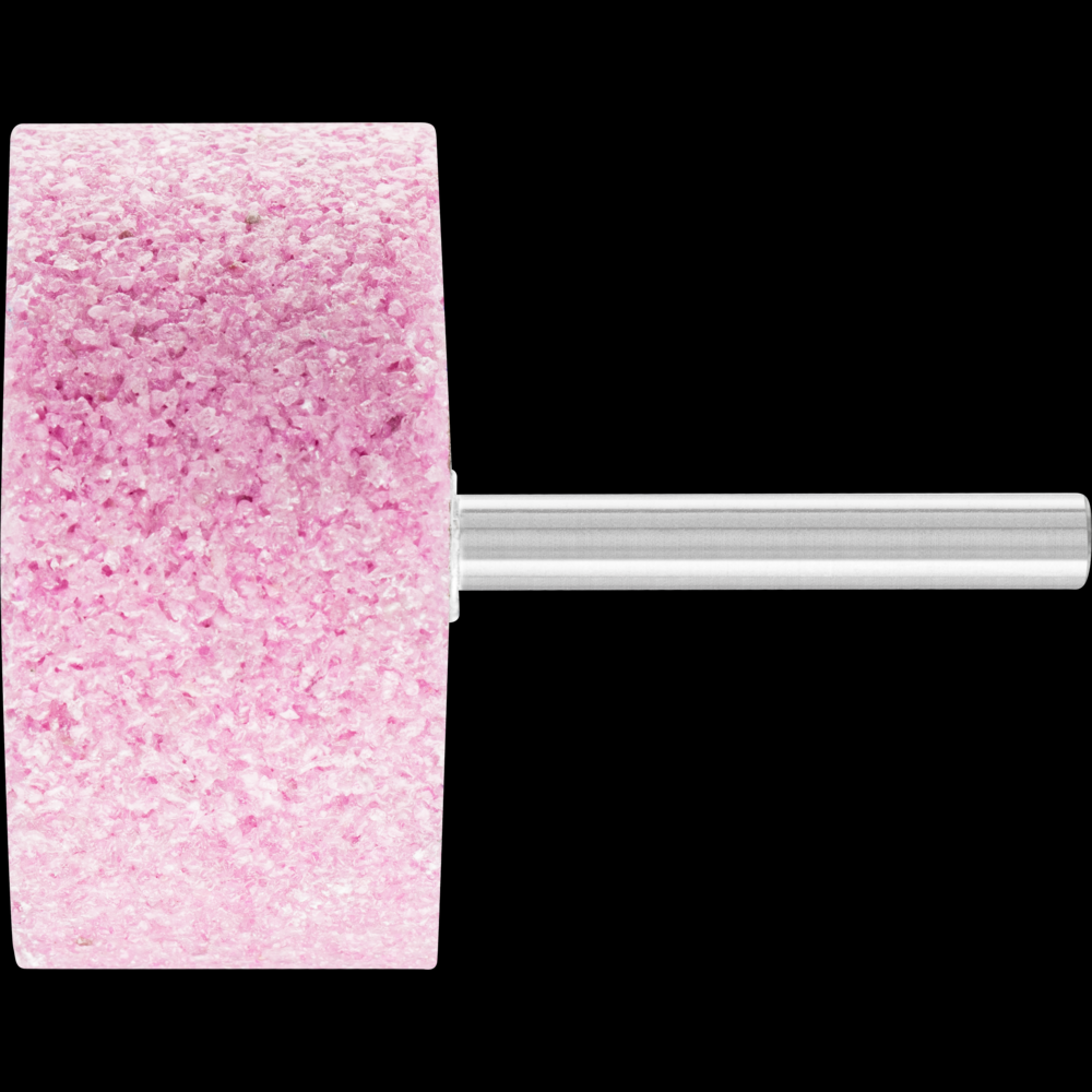 PFERD Vitrified Mounted Point, TOUGH, 2&#34; x 1, 80 Grit, W242, Ceramic Oxide, 1/4&#34; Shank