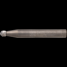 Pferd Inc. 21724532 - PFERD Carbide Bur SD-14 Ball Shape Double Cut 3/16" x 1/8" x 1/4" Shank