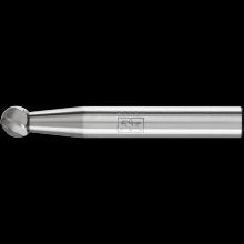 Pferd Inc. 21724545 - PFERD Carbide Bur SD-1 Ball Shape ALU Cut 1/4" x 3/16" x 1/4" Shank