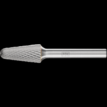 Pferd Inc. 21725163 - PFERD Carbide Bur SL-4 14° Taper Diamond Cut 1/2" x 1-1/8" x 1/4" Shank