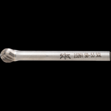Pferd Inc. 21823261 - PFERD Carbide Bur SD-53 Ball Shape Single Cut 3/16" x 1/8" x 1/8" Shank