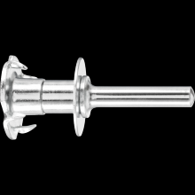 Pferd Inc. 33700114 - PFERD POLICLEAN® Drive Arbor, 1/2" Bore, 3/8" Shank, Double Wheel