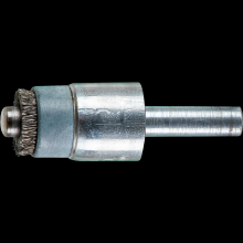 Pferd Inc. 79183191 - PFERD Pilot End Brush 1/2" Dia. .004 Stainless Steel Wire, 1/4 Shank, 1/4 Pilot Dia.