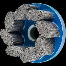 Pferd Inc. 79183947 - PFERD M-BRAD® Disc Brush 4" Dia. .035/180 Grit Silicon Carbide 7/8" Arbor