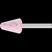 Pferd Inc. 39102090 - PFERD Vitrified Mounted Point, TOUGH, 3/4" x 1-1/8,80 Grit,A5,Ceramic Oxide,1/4" Shank