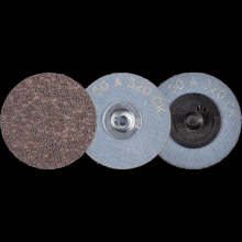 Pferd Inc. 42755060 - PFERD COMBIDISC® Abrasive Disc, 2" Dia, Type CD, 600 Grit,Aluminum oxide Compact Grain