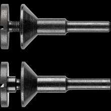 Pferd Inc. 33700089 - PFERD Die Grinder Mandrel Combo Pack, 1/4" shank, 1/4" & 3/8" arbor, 1" flange
