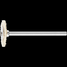 Pferd Inc. 79183231 - PFERD Mounted Wheel Brush 3/4" Dia. Stiff Bristle 1/8" Stem