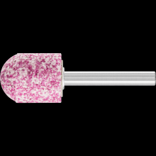 Pferd Inc. 39102094 - PFERD Vitrified Mounted Point, TOUGH, 3/4" x 1, 80 Grit, A23, Ceramic Oxide,1/4" Shank