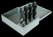 Cle-Force C69039 - 118° Silver & Deming Drill Set with 1/2" Reduced Shank