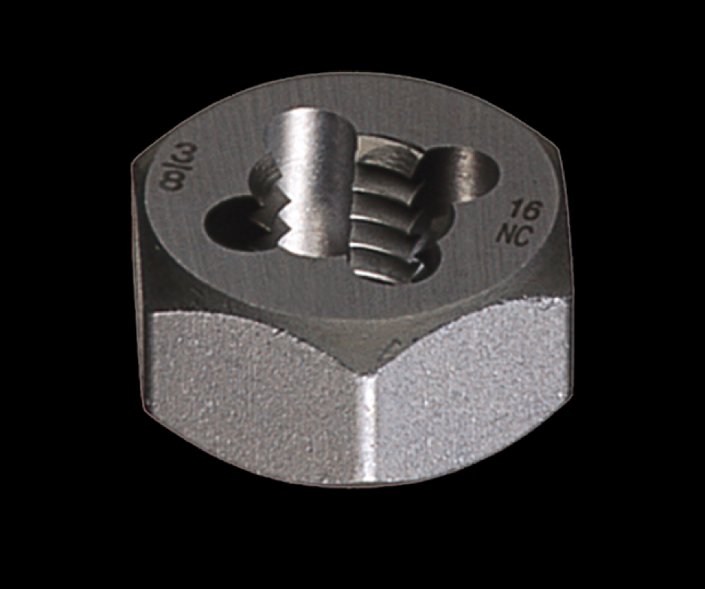 HSS Hexagon Rethreading Die
