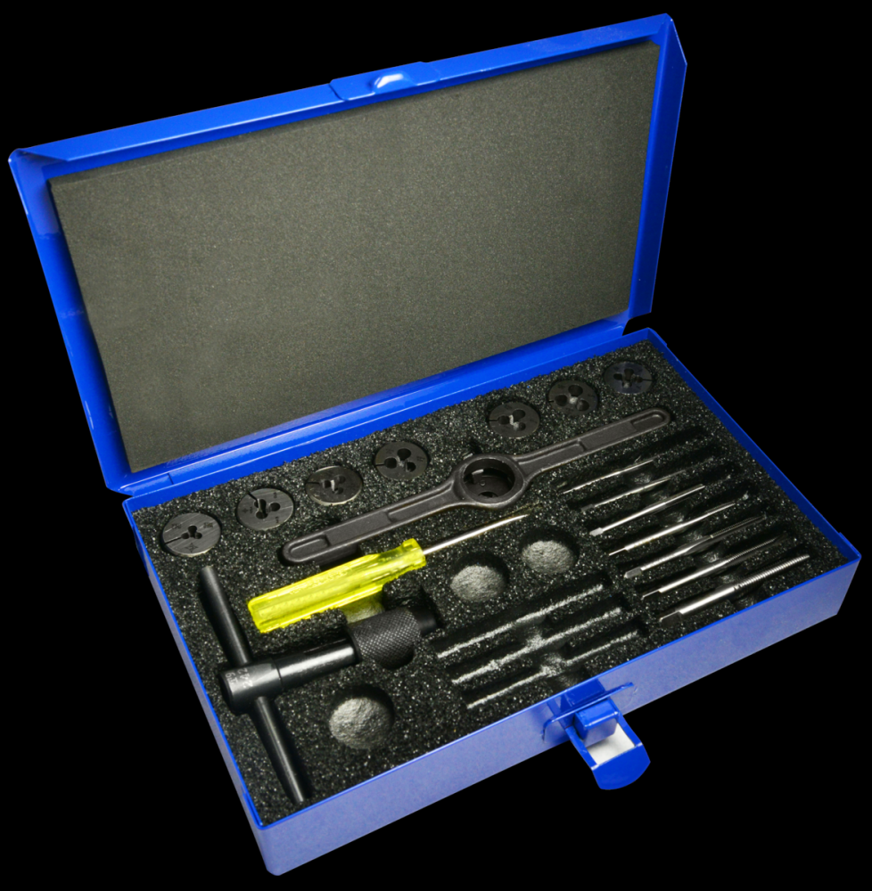 Hexagon Rethreading Die Set