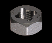 Cle-Line C77650 - HSS Hexagon Rethreading Die
