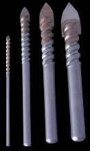 Cle-Line C21148 - Glass and Tile Carbide-Tipped 60° Specialty Drill Set