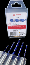 Cle-Line C22218 - Multi Purpose Carbide Tipped Masonry Drill Set