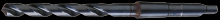 Cle-Line C24743 - 118° General Purpose Taper Shank Drill