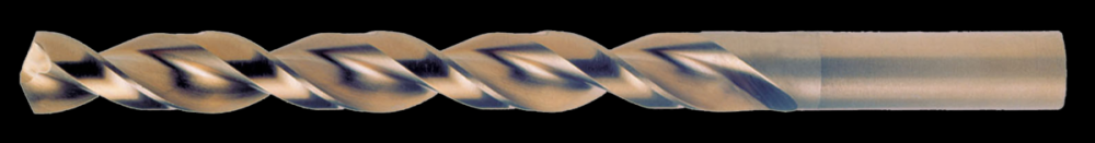 Q-Cobalt™ 135° Wide Land Parabolic Jobber Length Drill