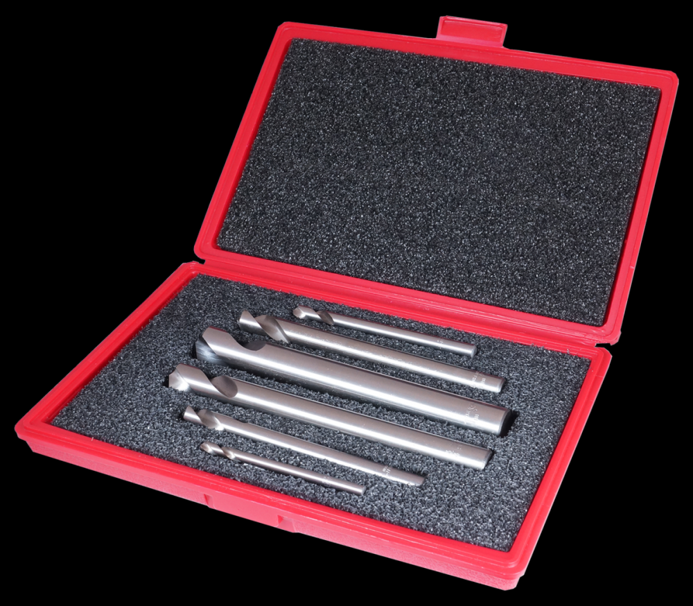 NC Long Length 120° Spotting and Centering Drill Set