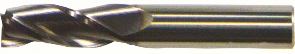 3-Flute Square End Single End General Purpose End Mill