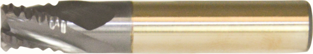 Multi-Flute, Center Cutting Coarse Profile