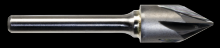Cleveland C46391 - Carbide Six-Flute Countersink