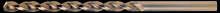 Cleveland C16832 - Q-Cobalt™ 135° Wide Land Parabolic Taper Length Drill
