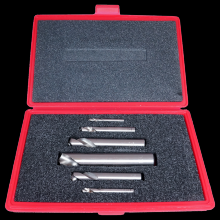 Cleveland C24180 - NC Short Length 120° Spotting and Centering Drill Set